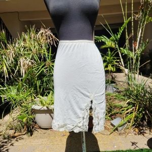 VINTAGE SLIP SKIRT